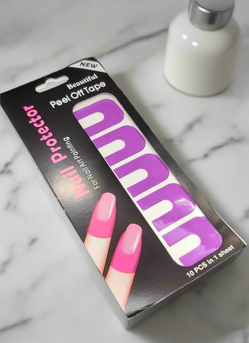 Proteggi dita peel off adesivo colore Viola Il mondo di Antofashionails