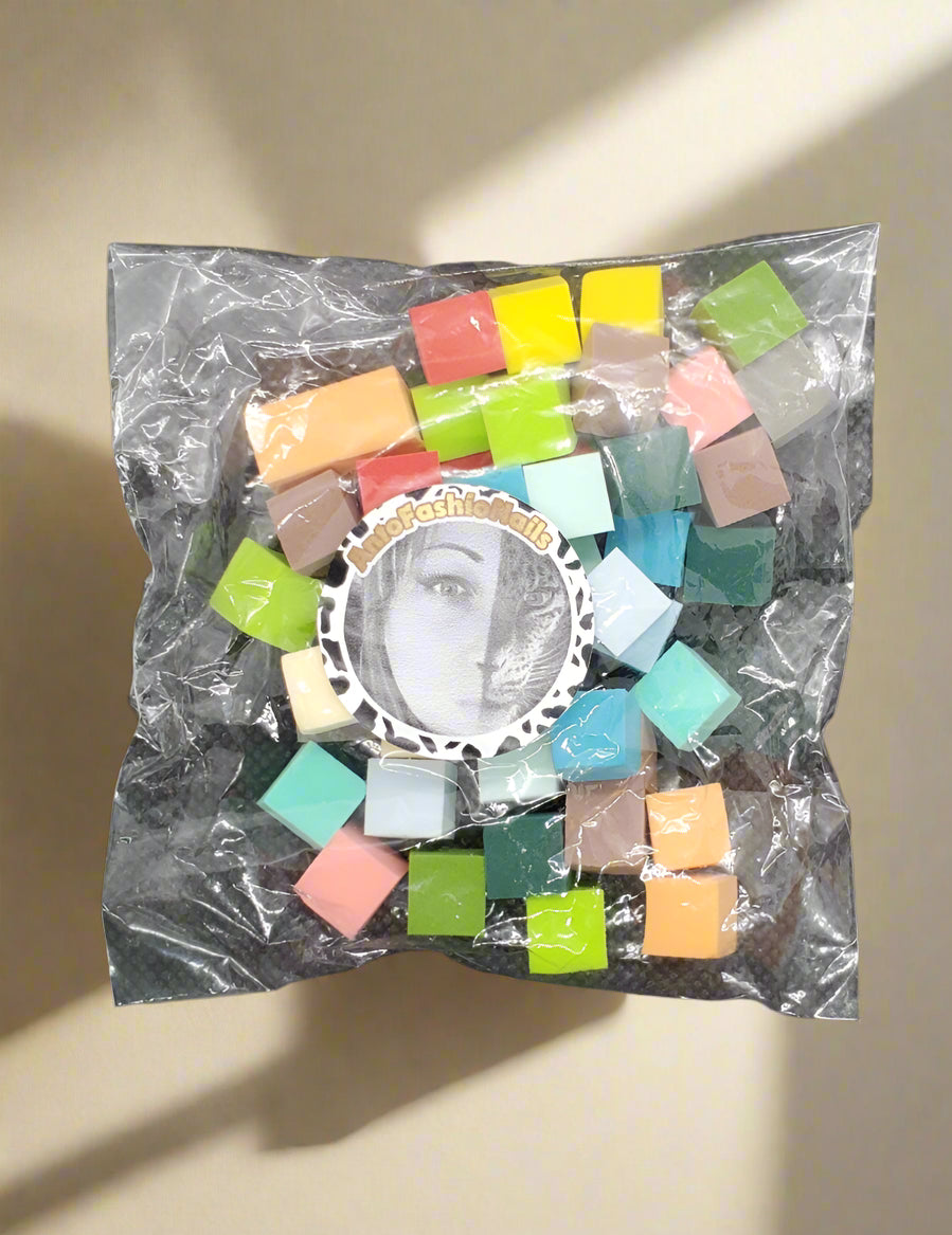 Mini spugnette in memory colorate