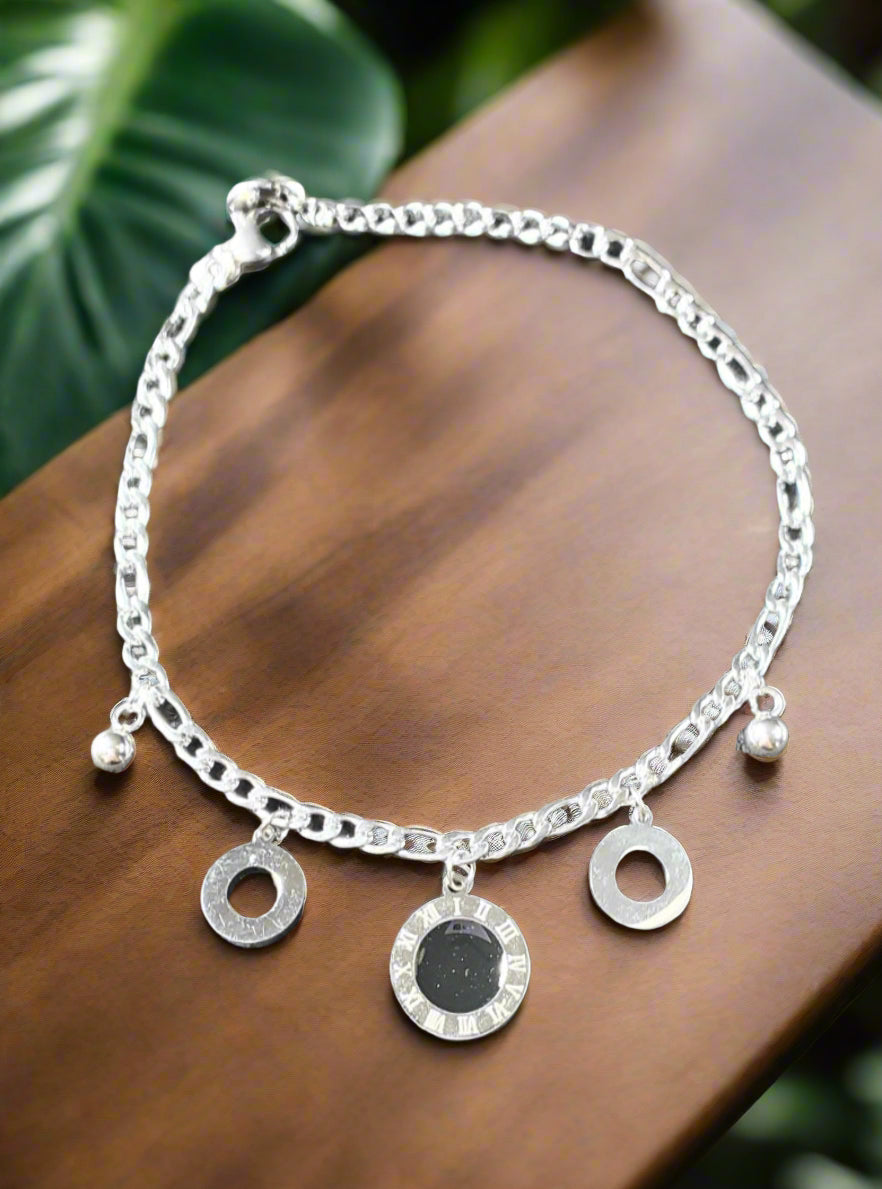 Bracciale Acciaio con pendenti