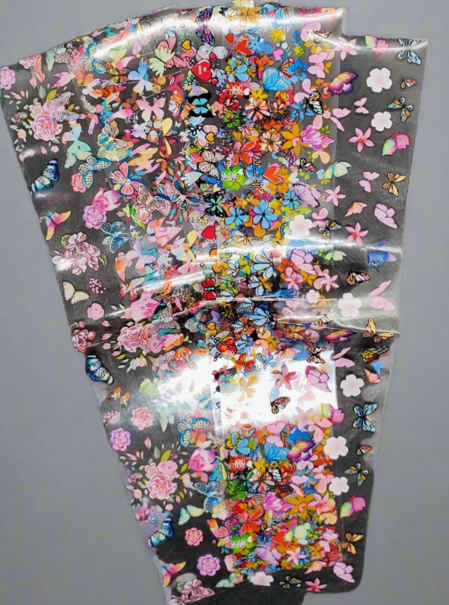 Foil Farfalle e Fiori