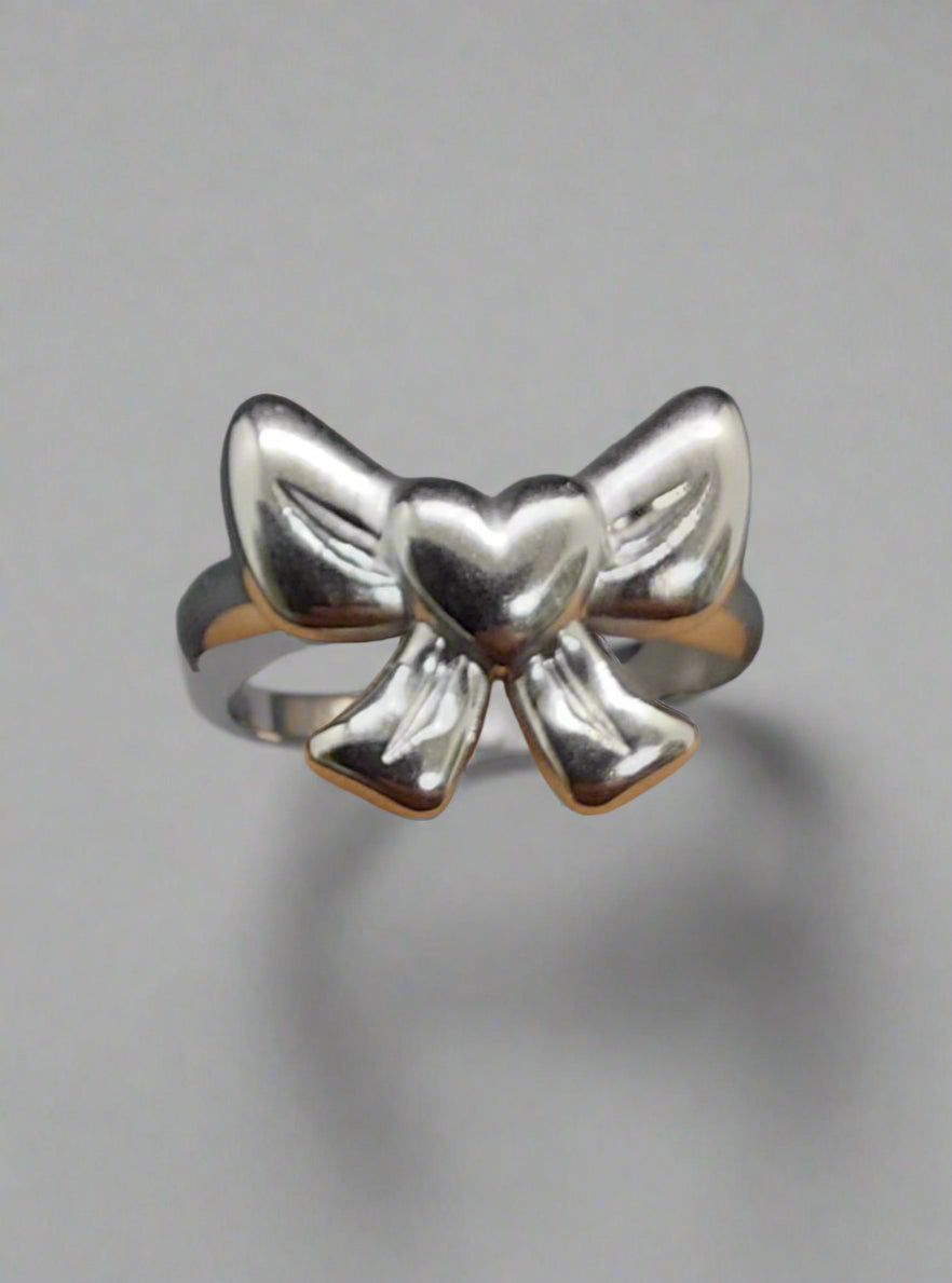 Anello Fiocco con cuore