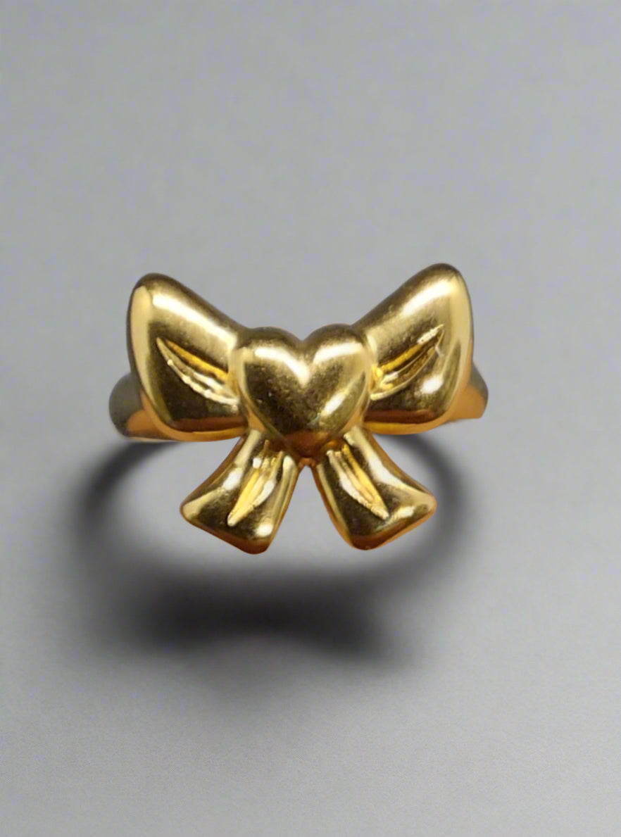 Anello Fiocco con cuore