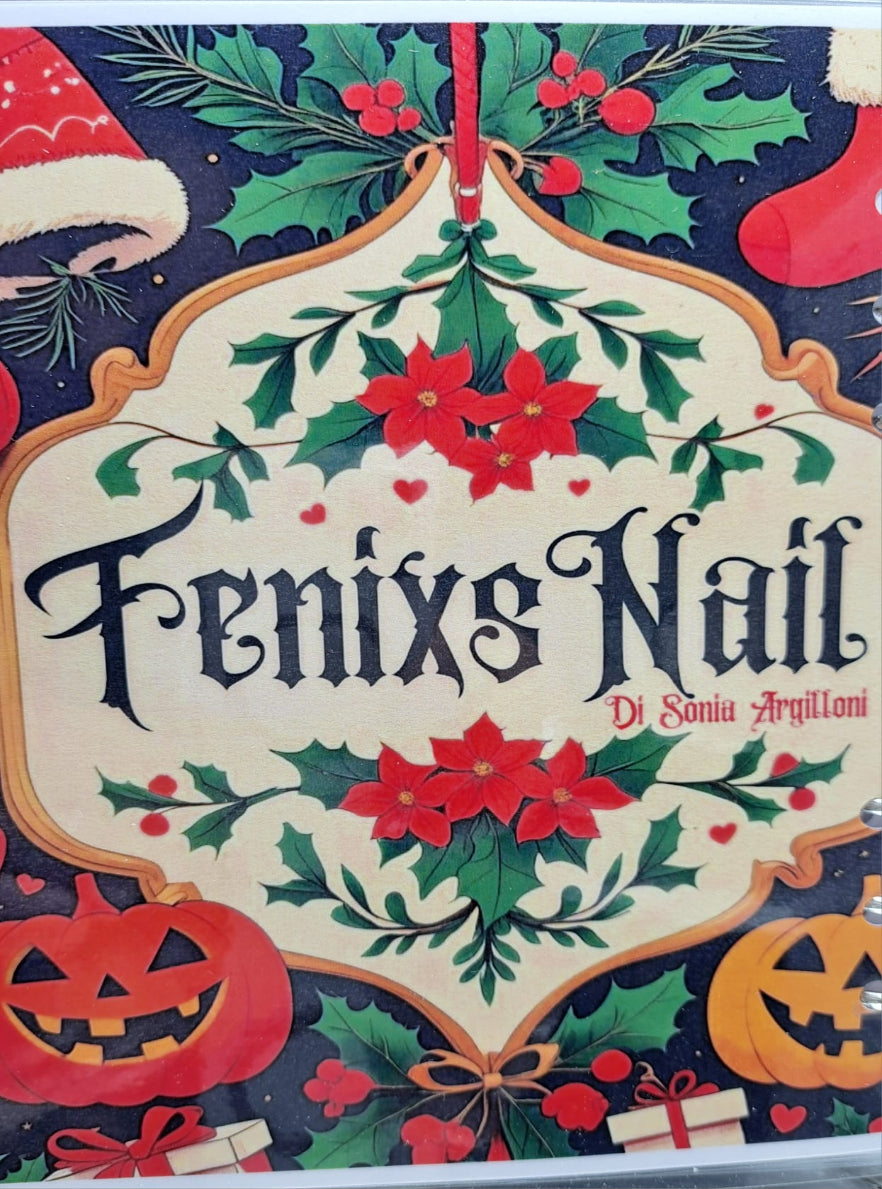 Sticker Book Nails di Fenixs Nail Holiday Edition