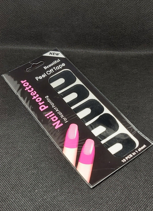 Proteggi dita peel off adesivo colore Nero Il mondo di Antofashionails