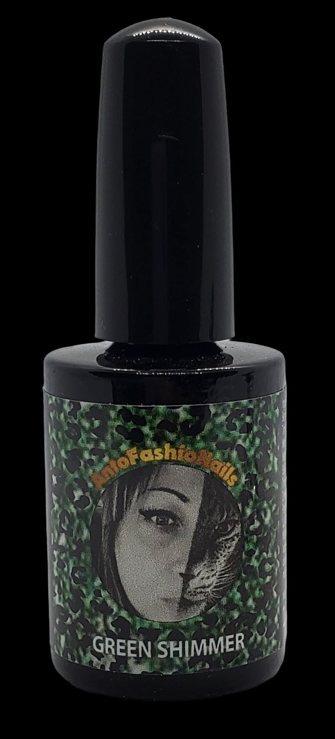 Green Shimmer Il mondo di Antofashionails