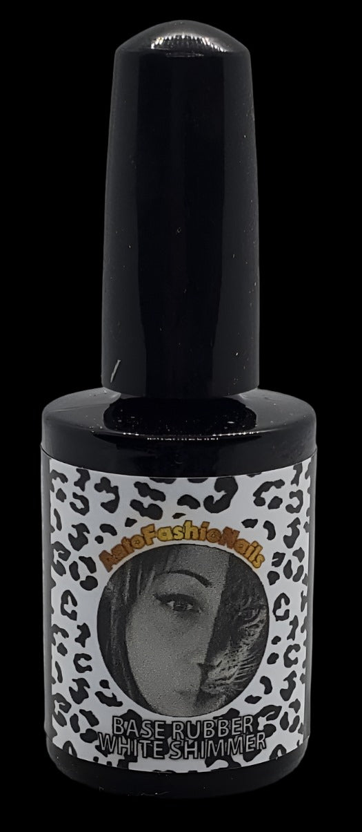 Base Rubber White Shimmer Il mondo di Antofashionails