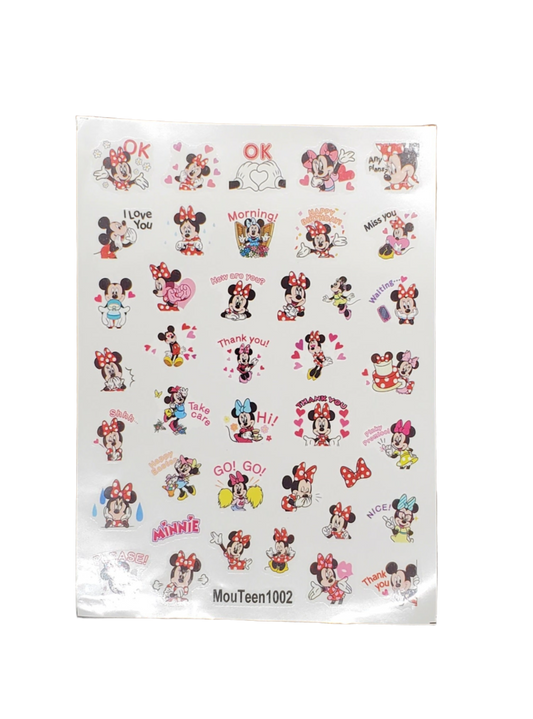 Stickers Minni 002