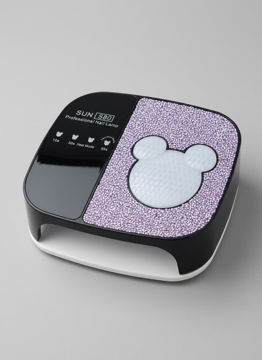 Lampada Sun S80 uv/led Ricaricabile Nera