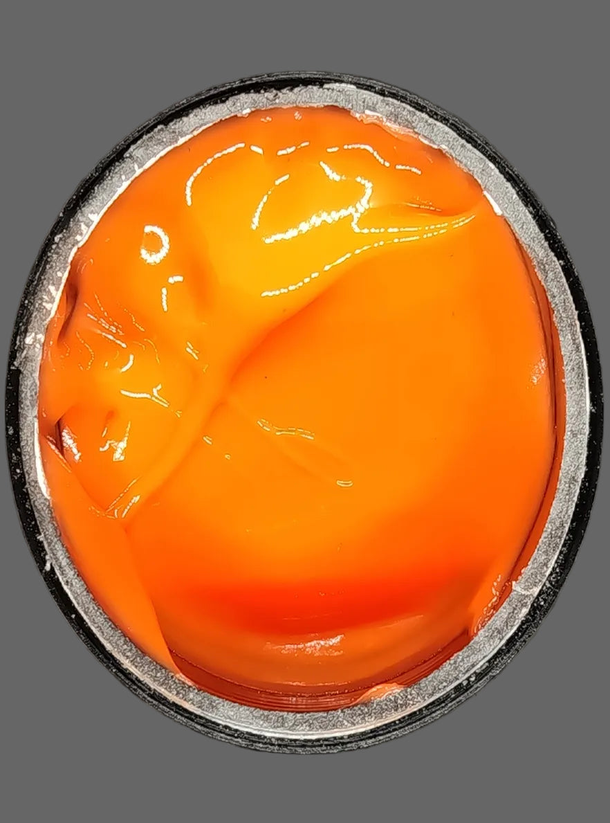 Acryl Gel Glow in the Dark Orange - Fotoluminescente | Arancione di Giorno, Giallo Luminoso al Buio