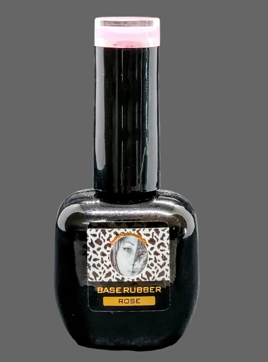Base Rubber Rose 15ml – Alta Adesione con Effetto Rosato Naturale