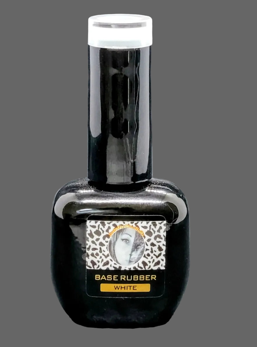 Base Rubber White 15ml – Bianco Puro ad Alta Adesione per Ricostruzioni Perfette