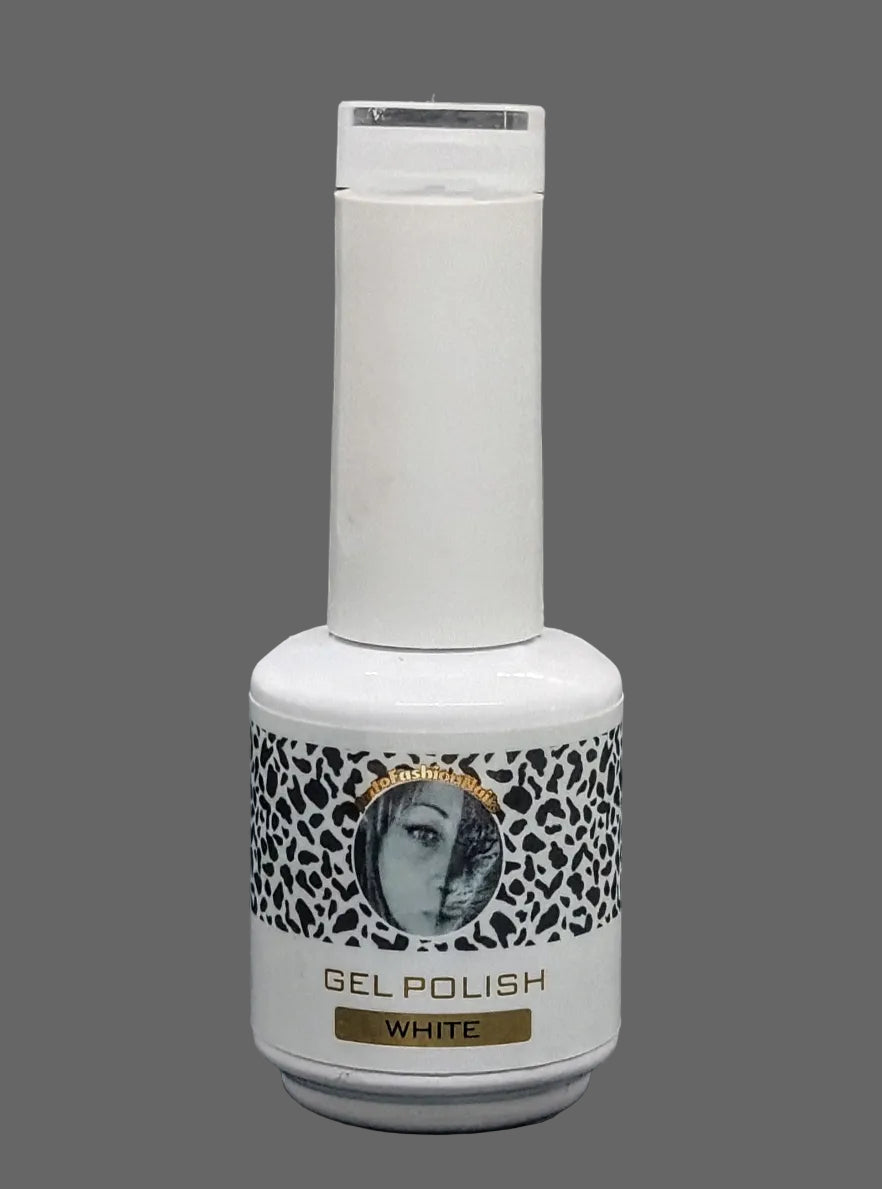 Gel Polish White 15ml – Bianco Puro Coprente dalla Prima Passata