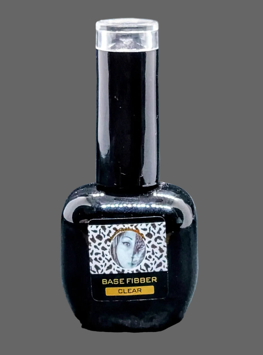 Base Fibber Clear 15ml – Base con Fibre Rinforzanti Trasparente per Unghie Fragili