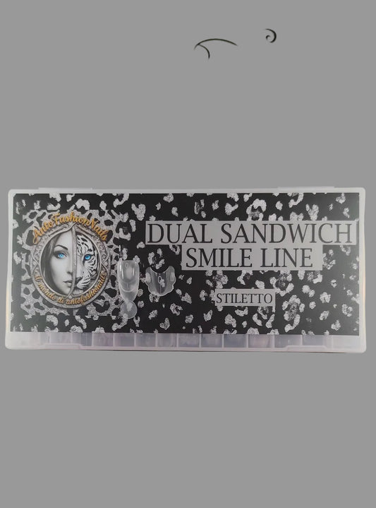 Confezione Dual Sandwich Smile Line Stiletto da 280 pezzi
