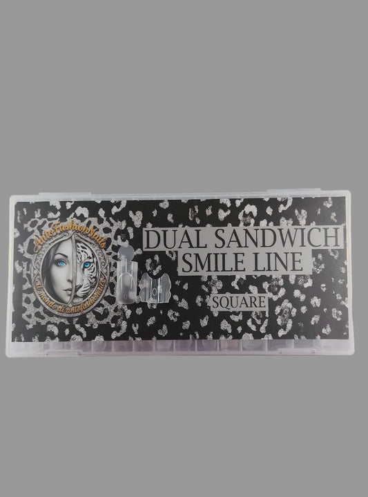 Confezione Dual Sandwich Smile Line Square da 280 pezzi